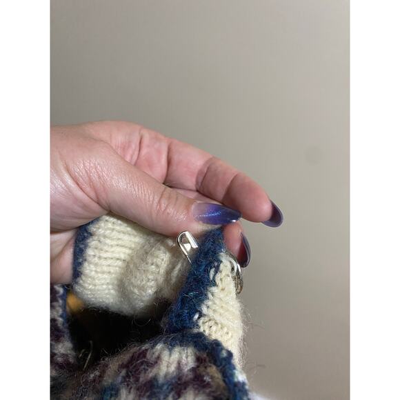 Vtg Woolrich Nordic Wool/ Mohair Sweater Small * - Picture 6 of 6